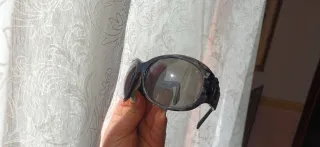 Occhiali da sole Giorgio Armani neri/grigi