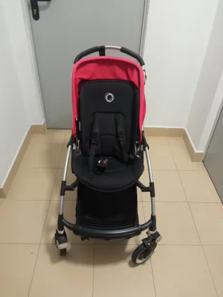 Silla y capazo Bugaboo Bee 3 color rojo