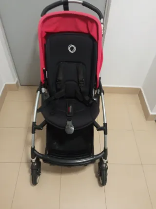 Silla y capazo Bugaboo Bee 3 color rojo
