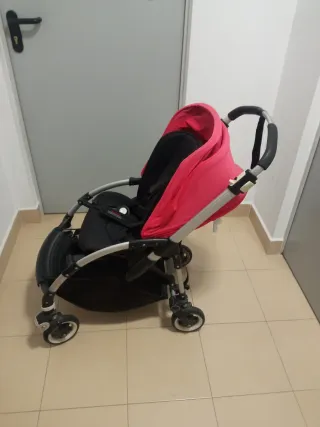 Silla y capazo Bugaboo Bee 3 color rojo