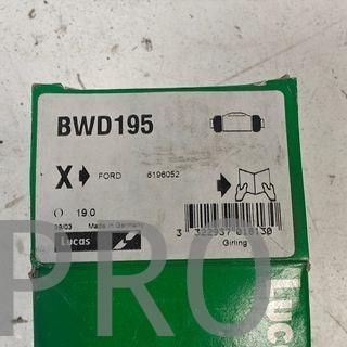 BOMBIN RUEDA FORD ESCORT TRASERO NUEVO BWD195