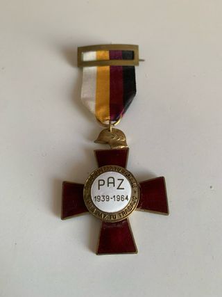 Medalla Cruz 25 Años Paz 1939-1964
