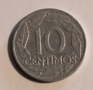 10 Céntimos Franco 1959
