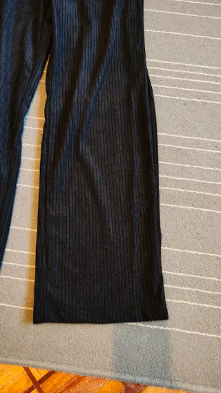 Pantalón pana negro talla M