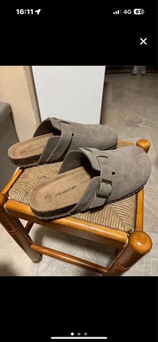 Zapatillas casa Primark Beige