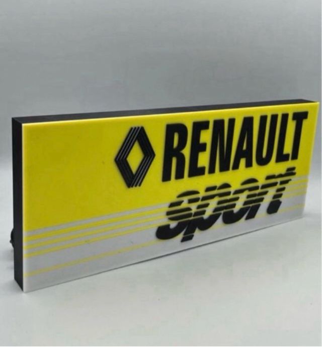 Letrero Luminoso Renault Sport 1976