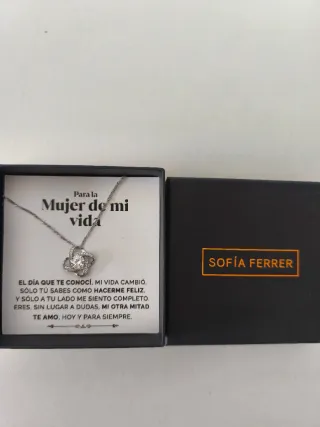 Colgante Sofía Ferrer Mujer de mi vida