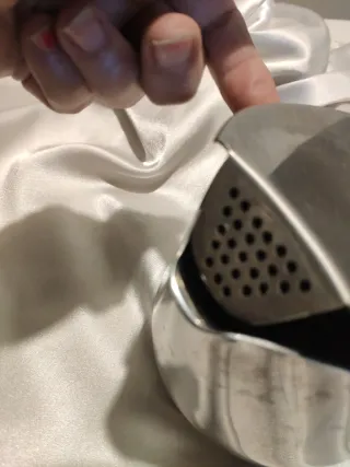 Teiera vintage anni 80 in acciaio Alessi