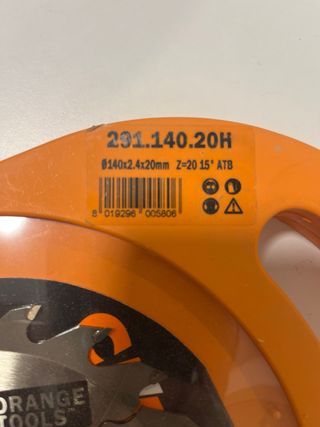 Disco Sierra Circular CMT 140mm ...3 ud