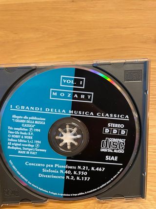 Mozart - I Grandi della Musica Classica Vol.1 2 3