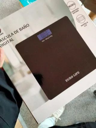 Báscula de Baño Digital Euro Life
