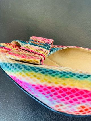 Sandalias Stuart Weitzman Peep Toe Multicolor