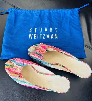 Sandalias Stuart Weitzman Peep Toe Multicolor