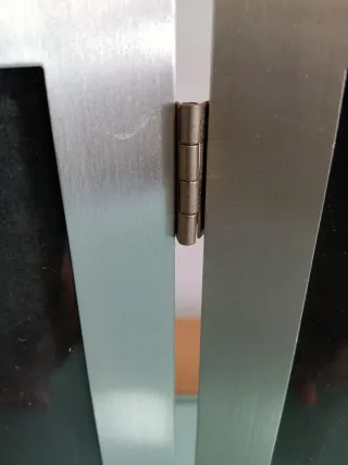 Marco de fotos doble plateado