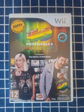 Wii 40 PRINCIPALES KARAOKE PARTY ORIGINAL COMPLETO