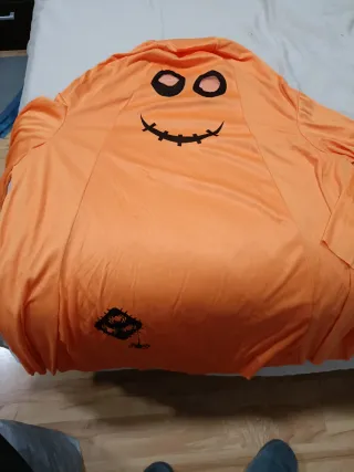 Disfraz Fantasma Naranja Talla 6