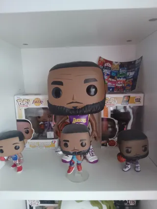 Lote Funko Pop Marvel, DC, Star Wars, NBA