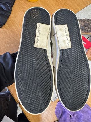 Sneakers donna argento e bianche