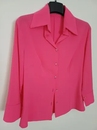 Camicia elegante donna rosa