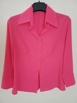 Camicia elegante donna rosa