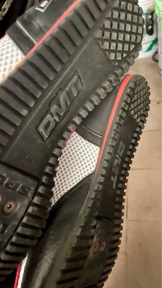 Scarpe ciclismo DMT nere e bianche