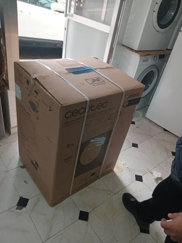 Lavadora Cecotec 8kg