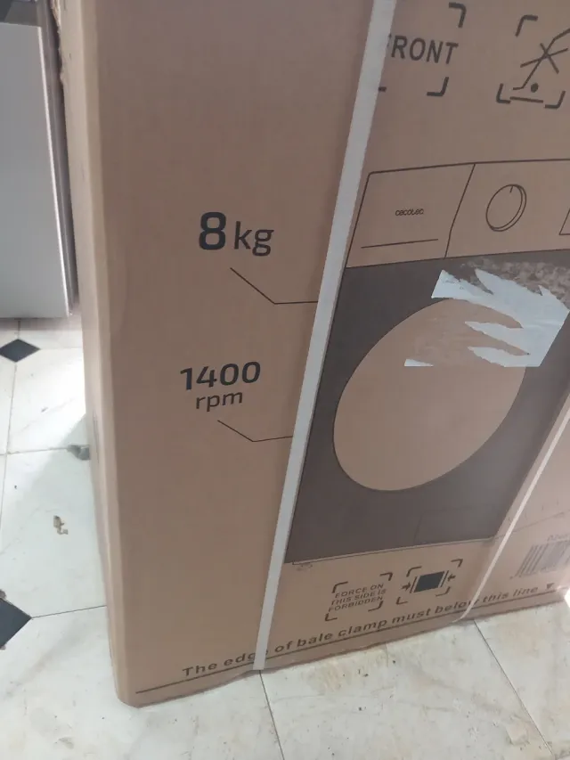 Lavadora Cecotec 8kg