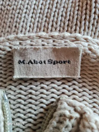 Maglioncino beige cotone 100%