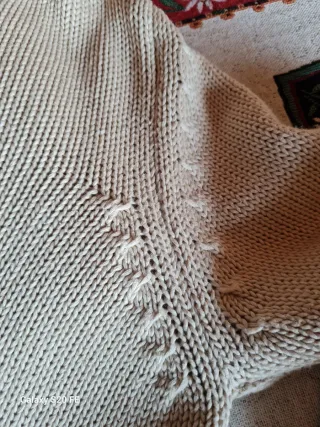 Maglioncino beige cotone 100%