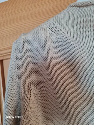 Maglioncino beige cotone 100%