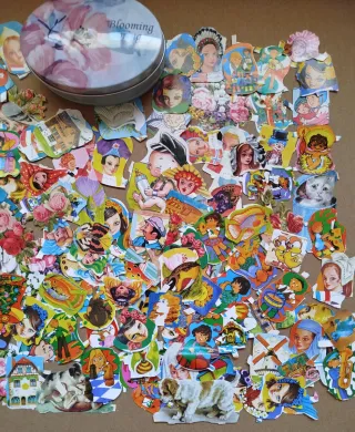 Cromos troquelados vintage variados MAAS 150