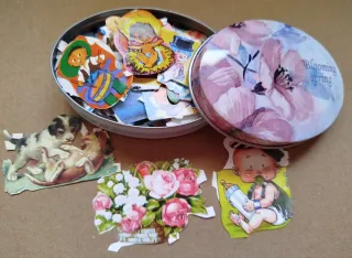 Cromos troquelados vintage variados MAAS 150