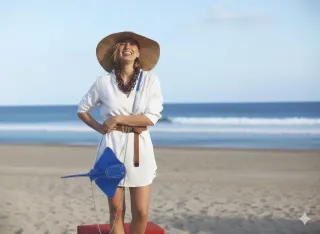 Bolso Manta Raya Azul