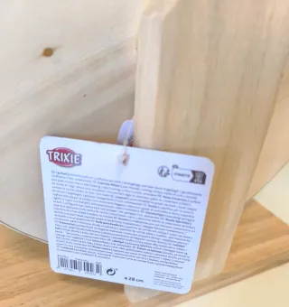 Ruota Trixie 28 cm Legno/Sughero - Nuova