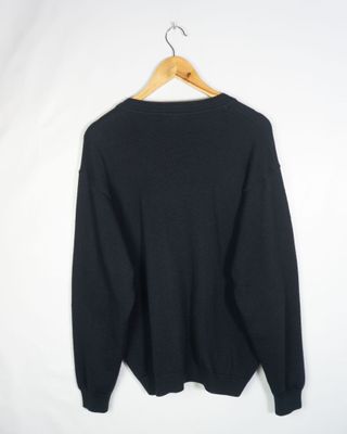 Cárdigan Pierre Cardin Vintage Azul Marino Talla X