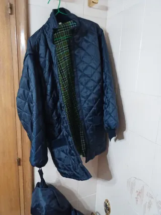 Anorak triple azul oscuro