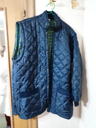 Anorak triple azul oscuro