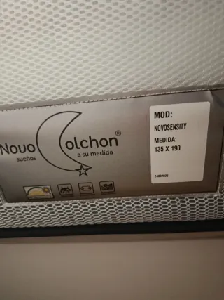 Colchón 135cm Nuevo con Garantía