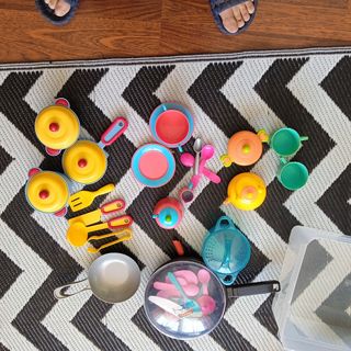 Lote de juguetes de cocina