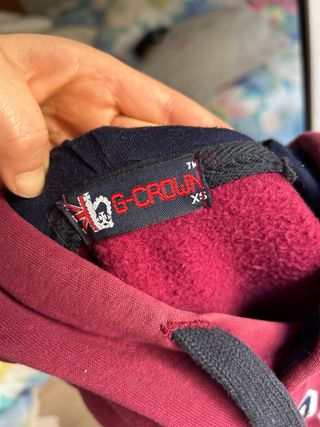 Sudadera LONDON ENGLAND Roja