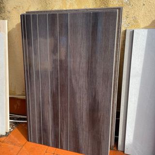 Suelo porcelánico imitación madera