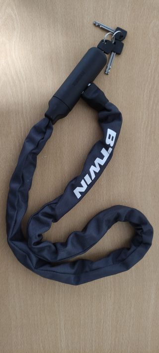 Candado Cadena Btwin con Llaves