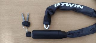 Candado Cadena Btwin con Llaves