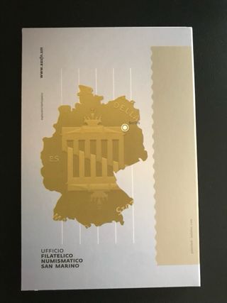 Moneda 2€ San Marino 2015 Reunificación Alemania