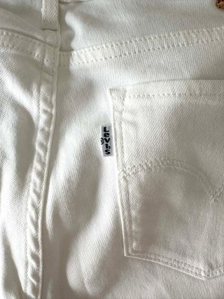 Levi's Skinny Jeans Blancos