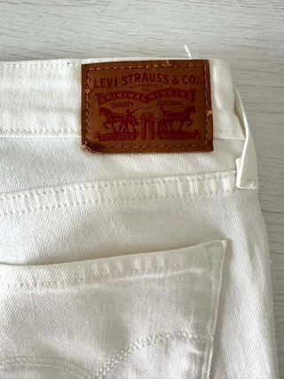 Levi's Skinny Jeans Blancos
