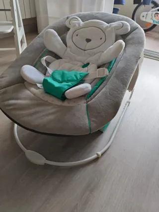 Trona, hamaca y silla bebé 3 en 1 Hauck