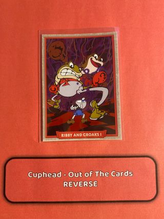Carta Cuphead Ribby and Croaks I 17 Reverse