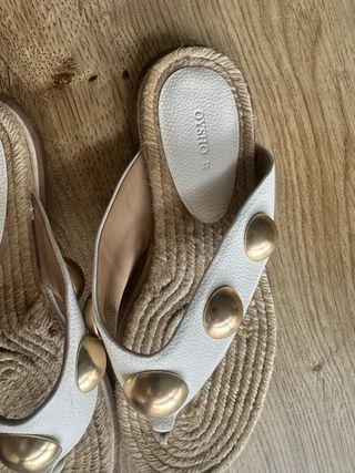 Sandalias Oysho Blancas