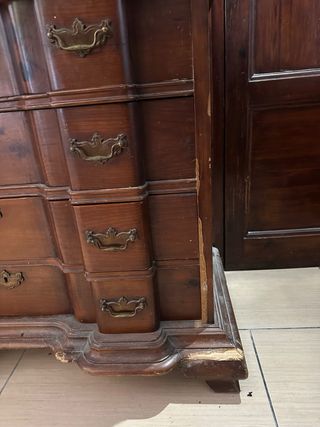 Mueble Boticario Antiguo Madera